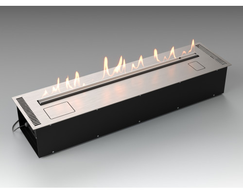 Автоматический биокамин Lux Fire Smart Flame 1100 RC INOX